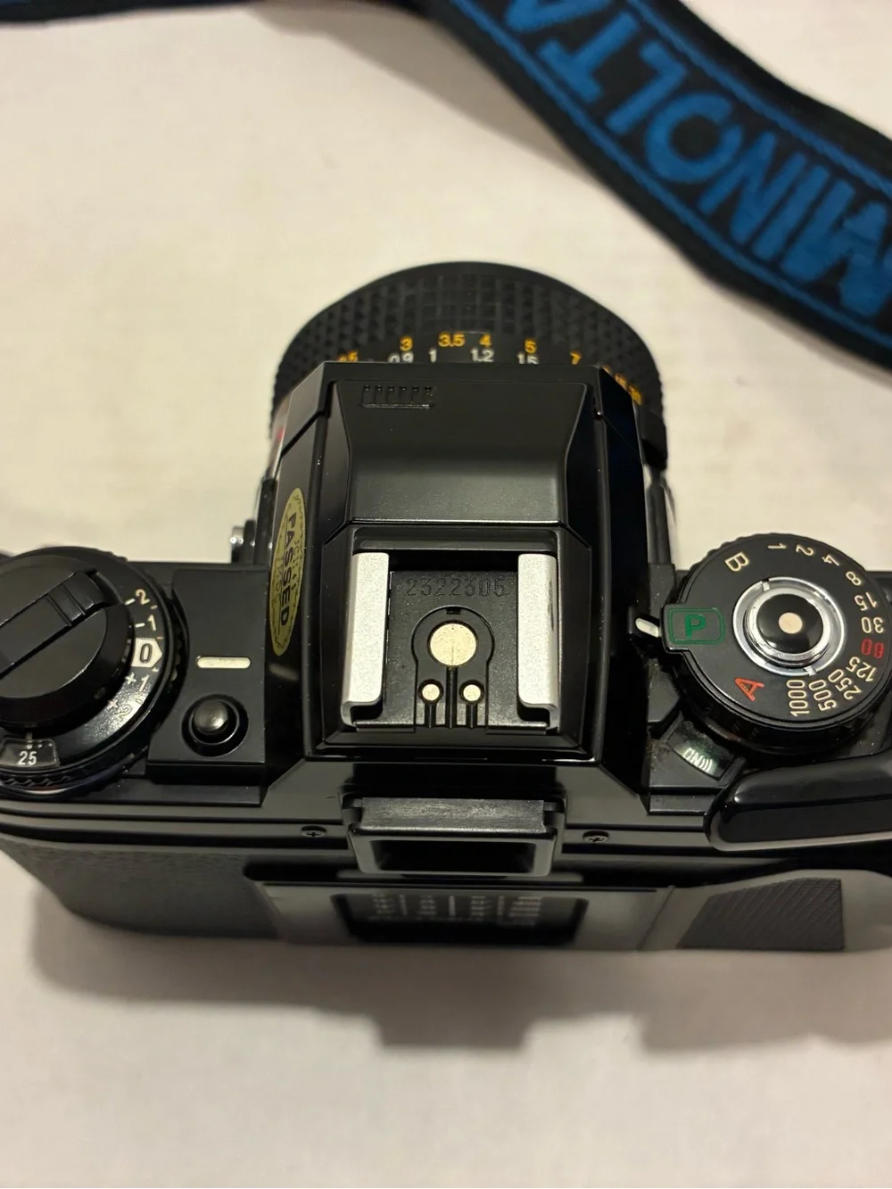 X-700 35mm SLR Camera in Black with 50mm f/1.7 Lens
